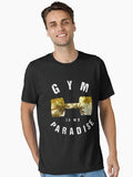 Gym is my Paradise fitness workout shirt Essential T Shirt T Shirt Premium Print