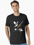 Nerdy Christmas Rainbow Polyhedral Dice Set Tabletop RPG Addict Essential TShirt T-Shirt | Holiday Edition | Great For Christmas Season