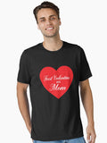 Valentines Day Gifts First Valentine As Mom Matching Essential Shirt T Shirt Clean Design