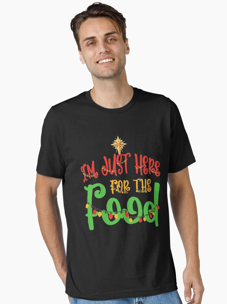Food Star Fairy Lights Merry Christmas Essential T-Shirt | Premium Unisex T-Shirt, Trending Graphic Tee