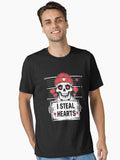 I Steal Hearts Valentines Essential Shirt T Shirt Gift Ready