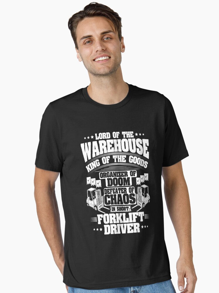 Forklift Funny Forklift Driver Design Essential T Shirt