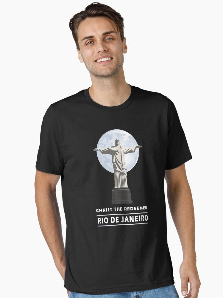 Rio De Janeiro Christ The Redeemer Brazil Lover Souvenir Gift Essential Shirt T Shirt US Market