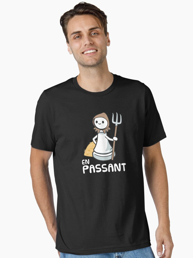 En Passant Chess Joke Essential T-Shirt | Premium Unisex T-Shirt, Trending Graphic Tee