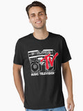 Mtv logo red boombox Essential T Shirt T Shirt High Search Demand Modern Aesthetic