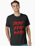 Just Stop Essential Shirt T Shirt Peace Message