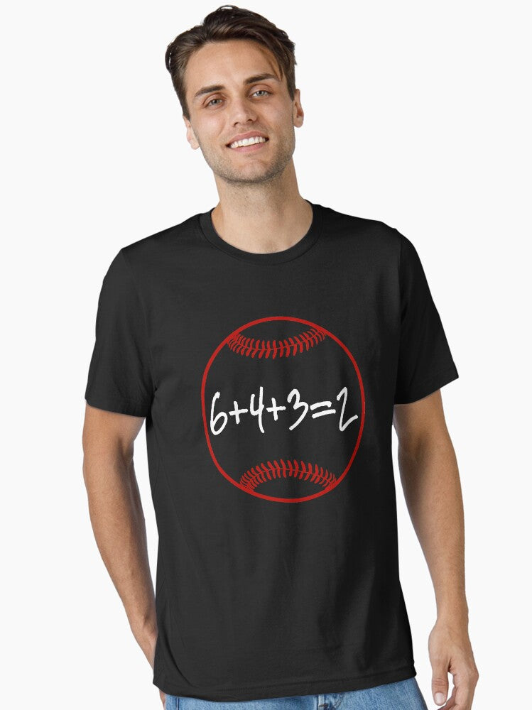 Baseball 6432 Double Play 6 4 3 2 Softball Math Essential T Shirt T Shirt Comfort Fit Fan Favorite