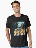 Dinosaur chicken nuggets nuggie road Essential T-Shirt | Premium Unisex T-Shirt, Trending Graphic Tee