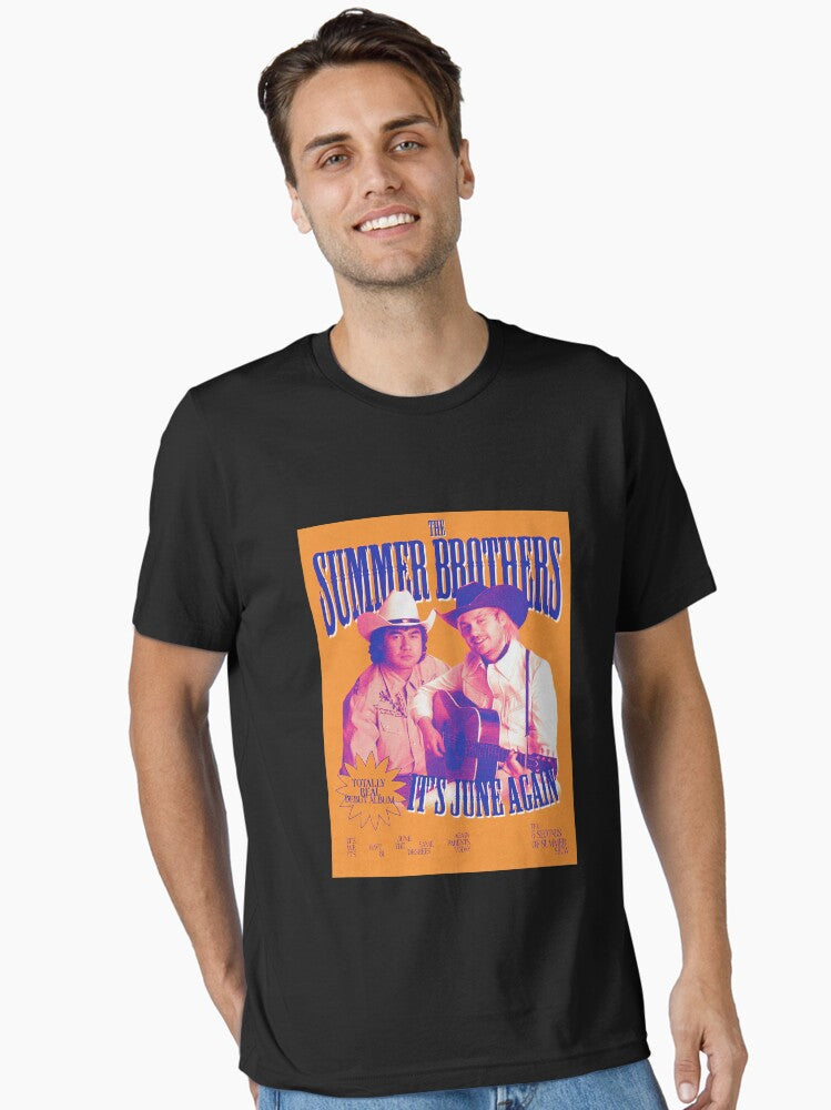Summer Brothers It s June Again shirt 5SOS Summer Brothers Shirt 5 Seconds of Summer Shirt Full Size Essential T Shirt T Shirt Gift Ready