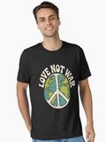 Love Not War Stop The Hate International Day Of Peace Essential Shirt T Shirt US Market