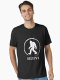 Bigfoot Sasquatch Yeti Believe Essential Shirt T Shirt US Market