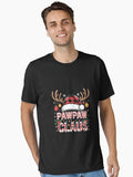 Pawpaw Claus Christmas Lights Pajama Family Matching Essential T-Shirt | Premium Unisex T-Shirt, Trending Graphic Tee