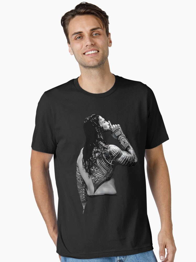 Silent Power Classic T-shirt Tribal Wrestling Aesthetic Graphic Tee Essential T-shirt | Trendy Graphic Tee | Casual Unisex T-shirt
