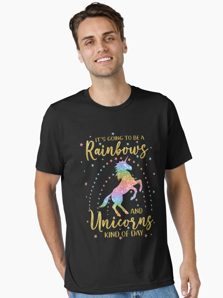 Its Going To Be a Rainbows and Unicorns Kind of Day Essential T Shirt T Shirt Streetwear Style Funny Gift
