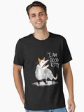 I Am Good Kitty Essential Shirt T Shirt Clean Design