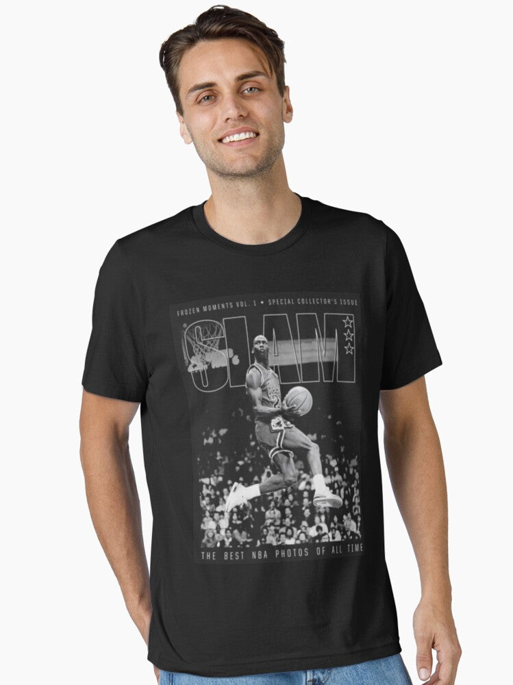 Michael Jordan Slam Magazine Essential Shirt T Shirt Minimal Style