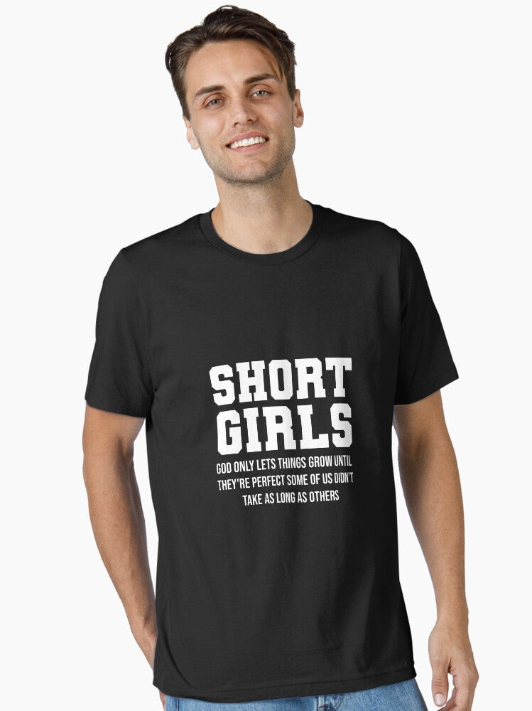 Short girls Funny saying Sarcastic tank Essential Shirt Shorts Premium Quality