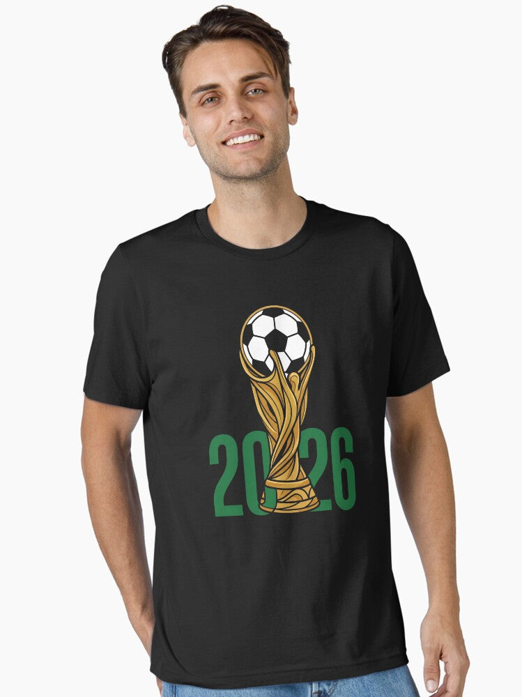 2026 World Cup Trophy Soccer Football Fan Essential T-Shirt