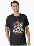 World 2026 Cup USA Canada Mexico Soccer Championship Design Essential T-Shirt