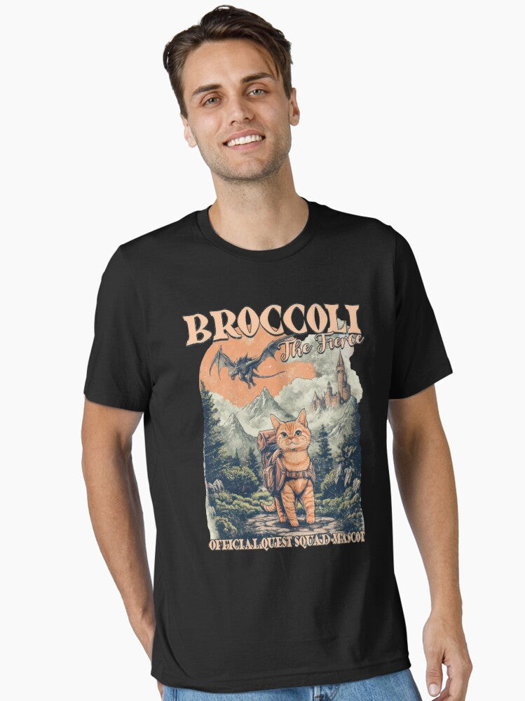 Broccoli The Fierce Quest Squad Fourth Wing Inspired Essential T Shirt T Shirt Viral US Style Streetwear Essential