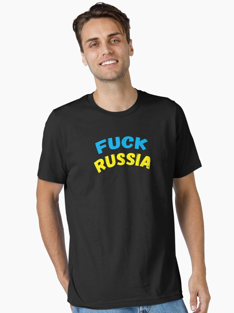 Fuck Russia Essential Shirt T Shirt Gift Ready
