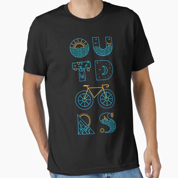 Outdoors Essential T-Shirt for Sale by coffeeman