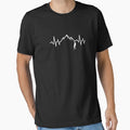 Rock Climbing Heartbeat  Essential T-Shirt for Sale by TeeTimeGuys