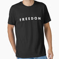 Freedom Charlie Kirk Classic W Essential T-Shirt for Sale by SofiaMarshall64