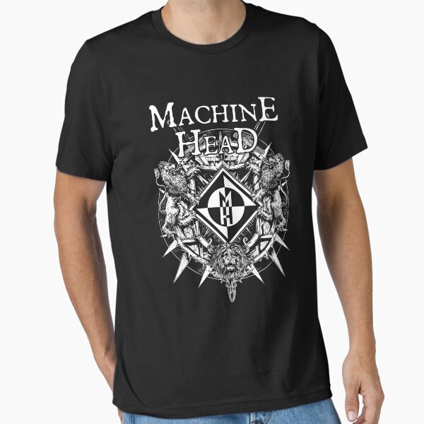 Machine Head Lion Crest Essential T-Shirt for Sale by Violastark