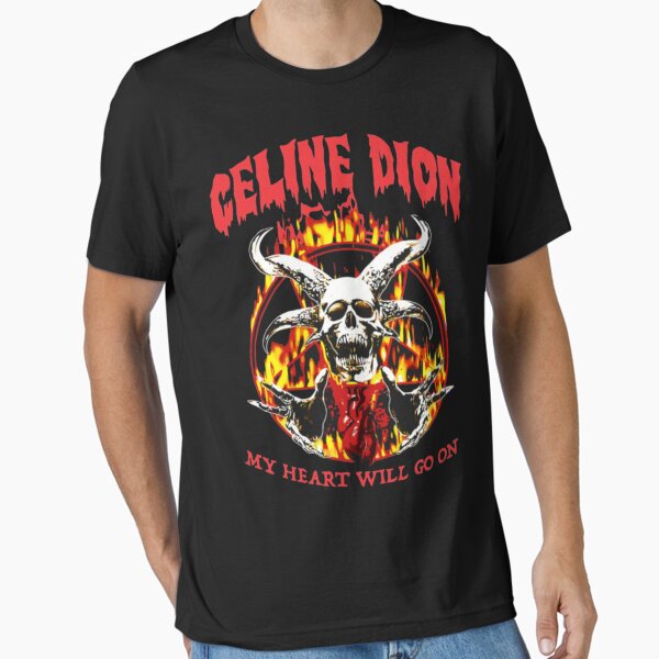 Best Seller My Heart Will Go On Metal Celine Dion Merchandise Essential T-Shirt Essential T-Shirt for Sale by SentaHinzSingle