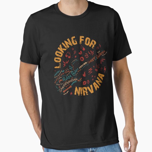 Looking for Nirvana Essential T-Shirt for Sale by v-nerd