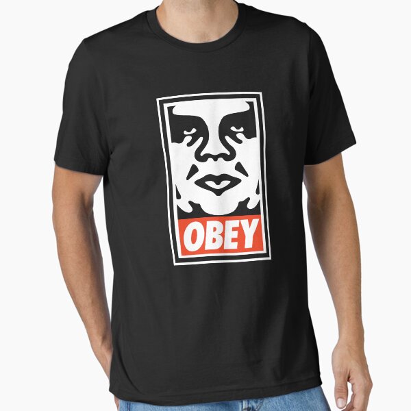 Obey Essential T-Shirt for Sale by LiorArts