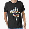 Mortal Sin Rock Band Australian Essential T-Shirt for Sale by AlexndreLemoine