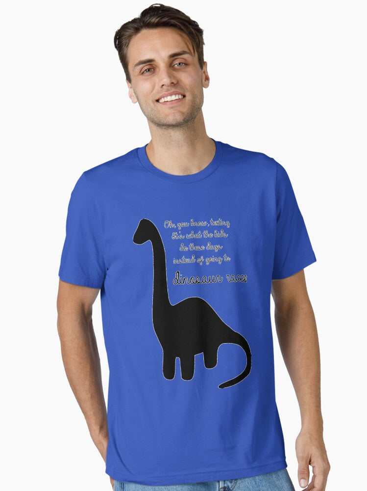 Dinosaur Races Essential T Shirt