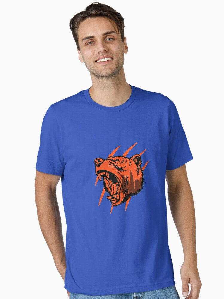 City Downtown City Skyline Illinois Pride Essential T Shirt T Shirt Limited Vibe
