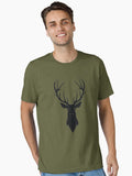 Graceful Buck Deer Silhouette Essential T Shirt T Shirt Premium Quality Top Rated Design