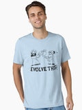 Jesus and Darwin Evolve This Essential Shirt T Shirt Minimal Style