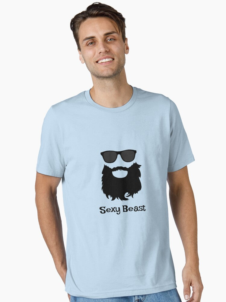 Sexy Beast Beard and Sunglasses for Beard Lovers Essential Shirt T Shirt Premium Quality
