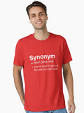 Funny Synonym Definition Essential T Shirt T Shirt Limited Vibe