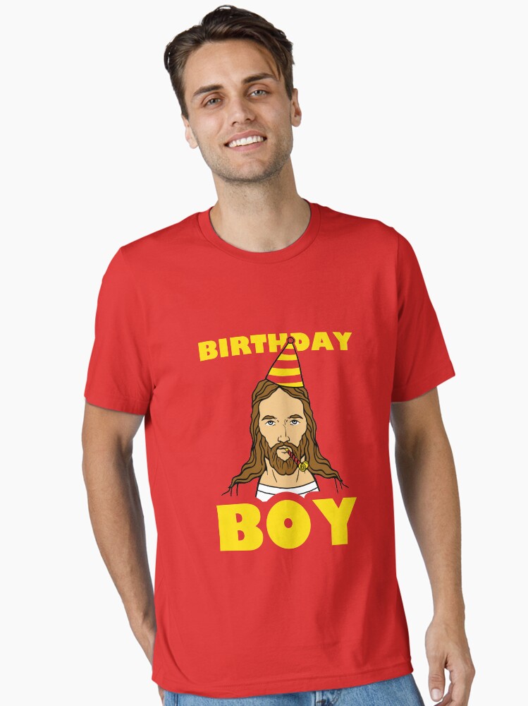 Birthday Boy Essential Shirt T Shirt Premium Print