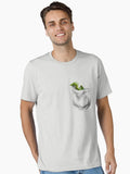 Little Dragon In My Pocket Green Essential Shirt T Shirt Premium Quality