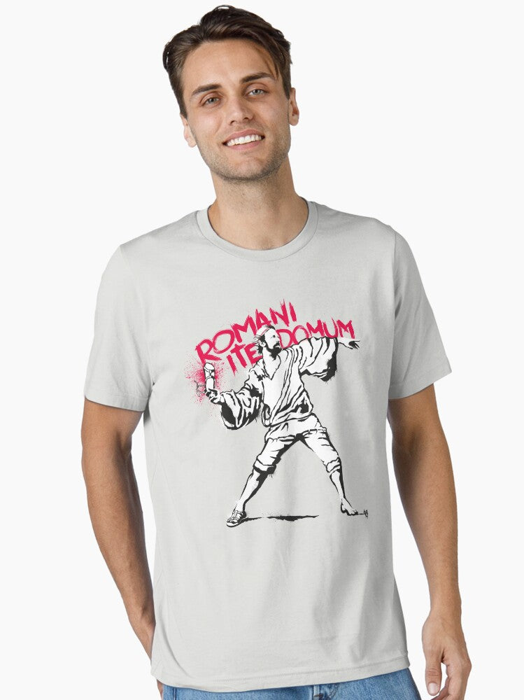 Romani Ite Domum Essential Shirt T Shirt Premium Print