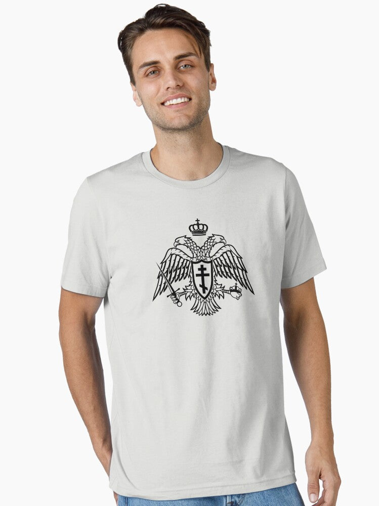Orthodox Christian double headed Byzantine Eagle Essential Shirt T Shirt Everyday Wear