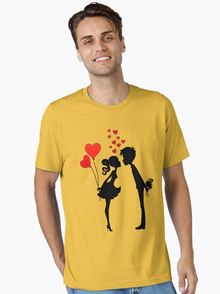 Couple Valentines Essential Shirt T Shirt Minimal Style