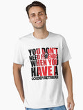Golden retriever Essential Shirt T Shirt US Trend