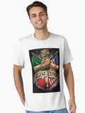 Mexican American Flag Essential Shirt T Shirt Clean Design