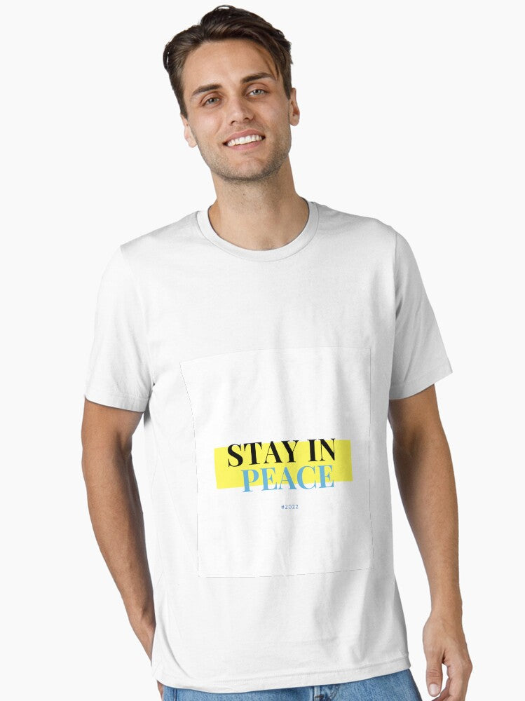 Copy of stay in peace Classic Shirt New Collection Essential Shirt T Shirt Gift Ready