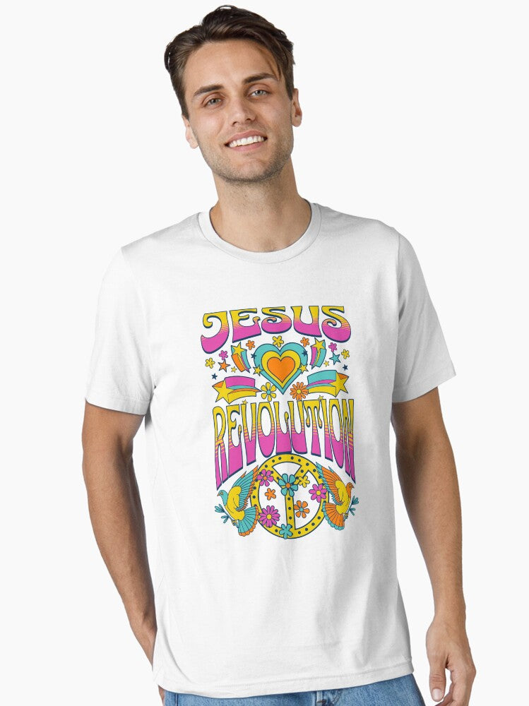 Jesus Revolution Psychedelic Essential Shirt T Shirt Gift Ready