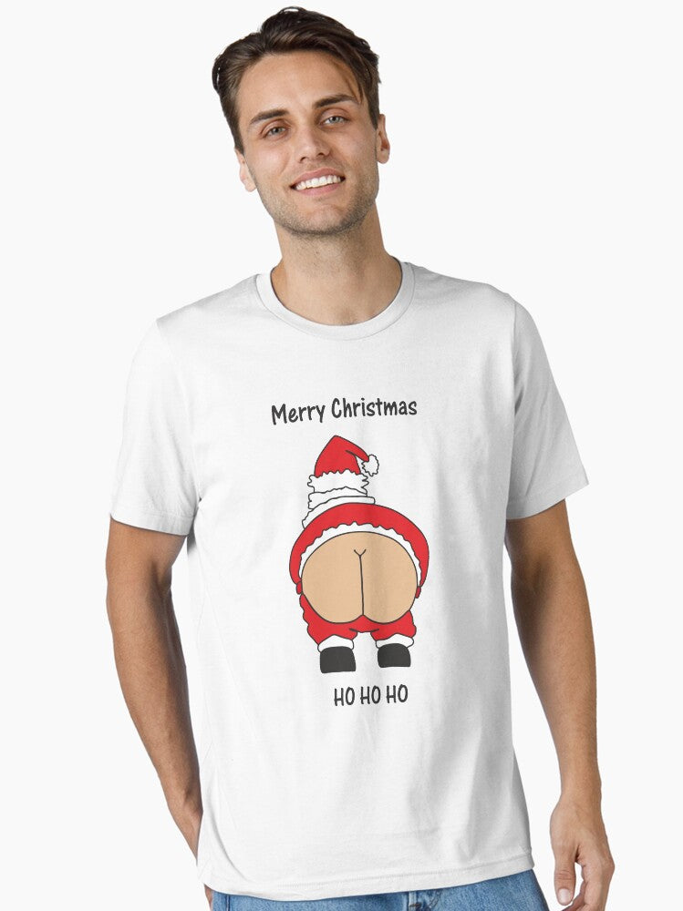 Rude Santa Essential Shirt T Shirt Gift Ready