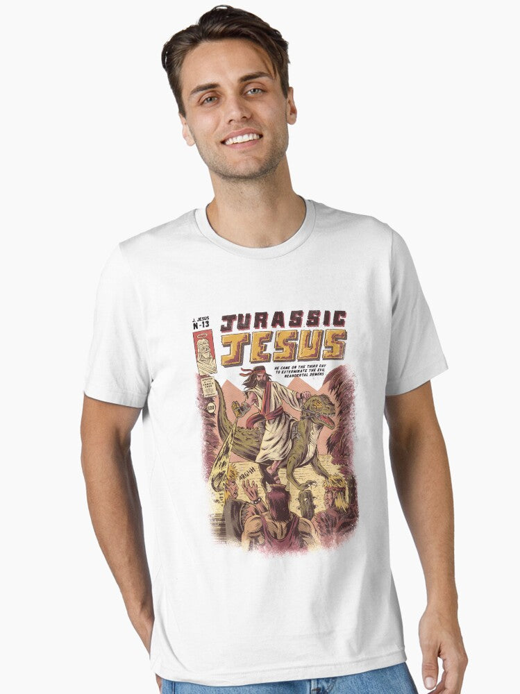 JURASSIC JESUS Essential Shirt T Shirt Minimal Style